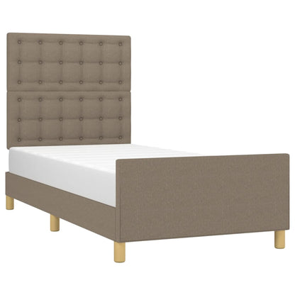 Giroletto senza Materasso Tortora 100x200 cm in Tessuto | homemem39