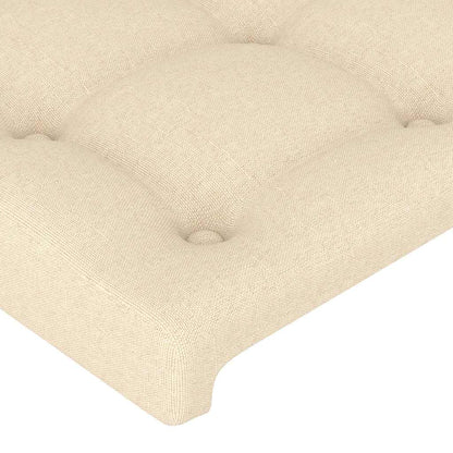 Giroletto senza Materasso Crema 100x200 cm in Tessuto