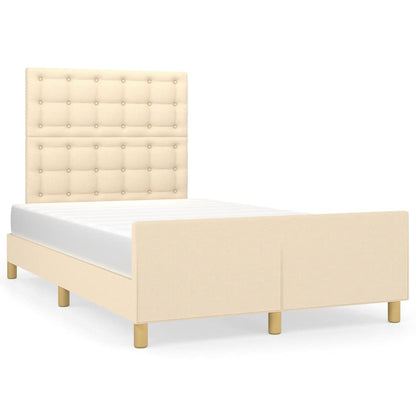 Giroletto senza Materasso Crema 120x200 cm Tessuto