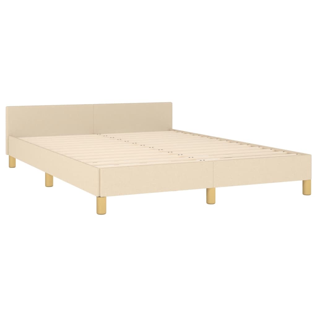 Giroletto senza Materasso Crema 140x190 cm in Tessuto | homemem39