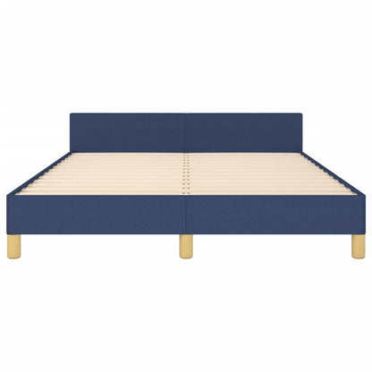 Giroletto senza Materasso Blu 140x190 cm in Tessuto | homemem39