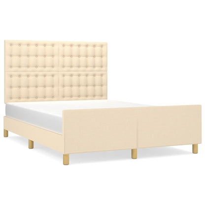 Giroletto senza Materasso Crema 140x200 cm in Tessuto | homemem39