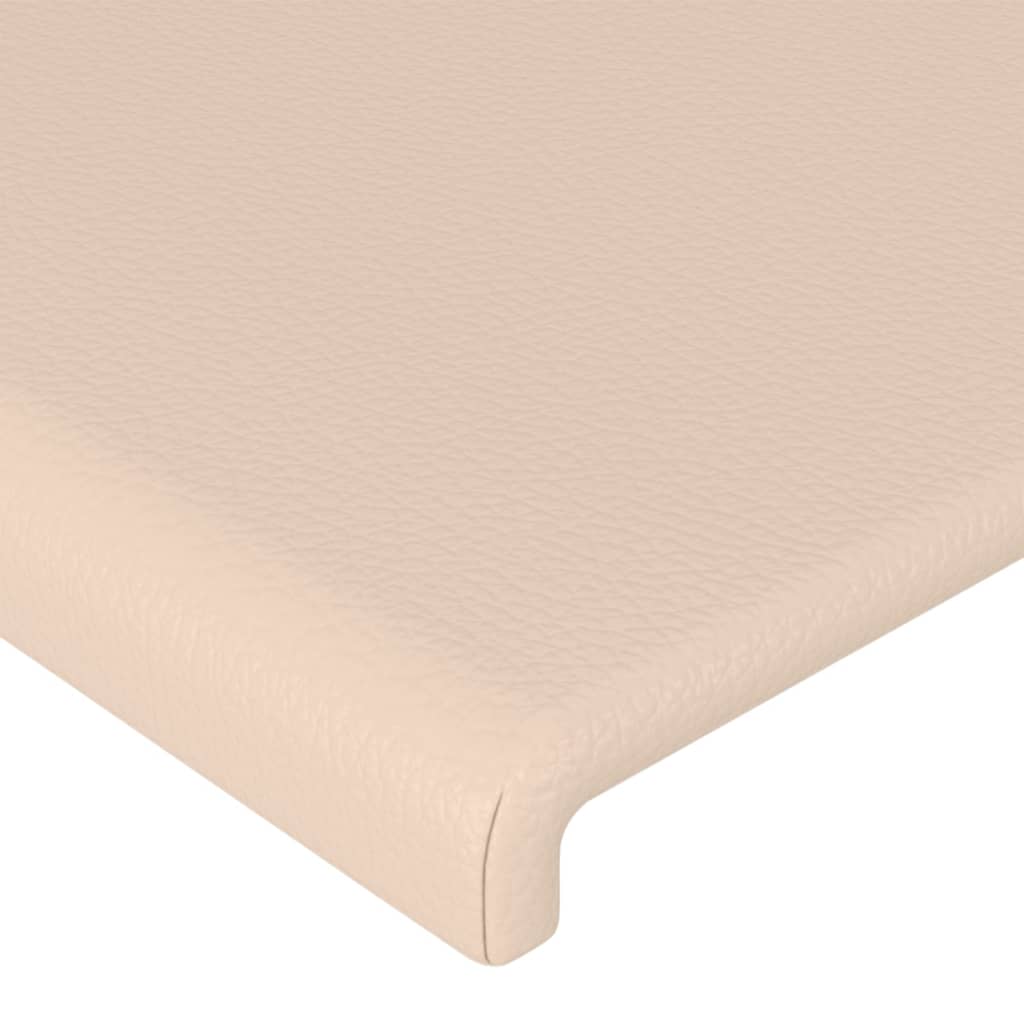 Giroletto con Testiera Cappuccino 90x190 cm in Similpelle | homemem39