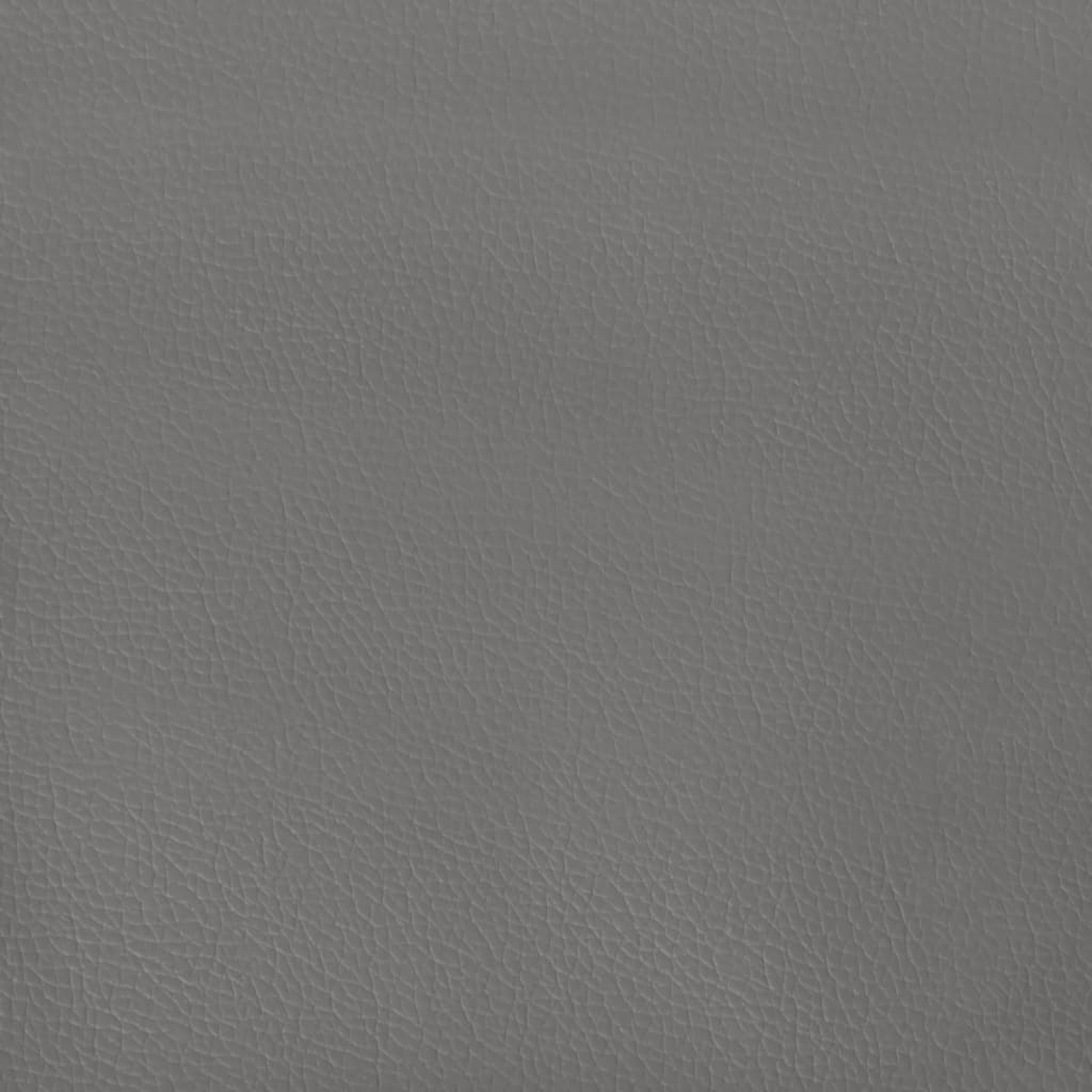 Giroletto con Testiera Crema 140x190 cm in Similpelle