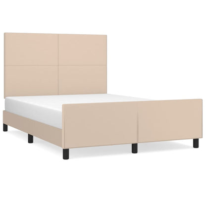Giroletto con Testiera Cappuccino 140x190 cm in Similpelle | homemem39