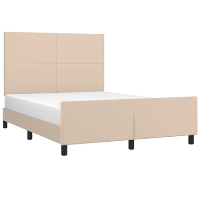 Giroletto con Testiera Cappuccino 140x190 cm in Similpelle | homemem39