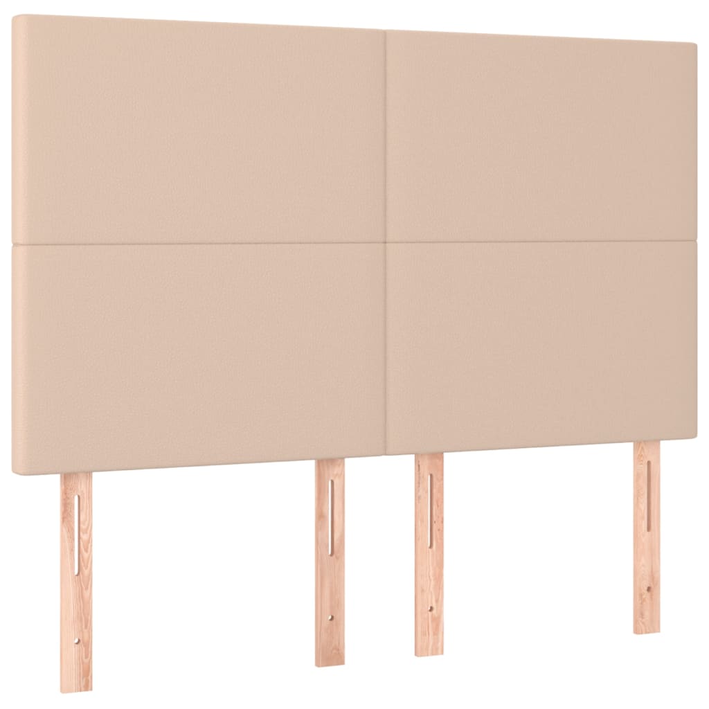 Giroletto con Testiera Cappuccino 140x190 cm in Similpelle | homemem39