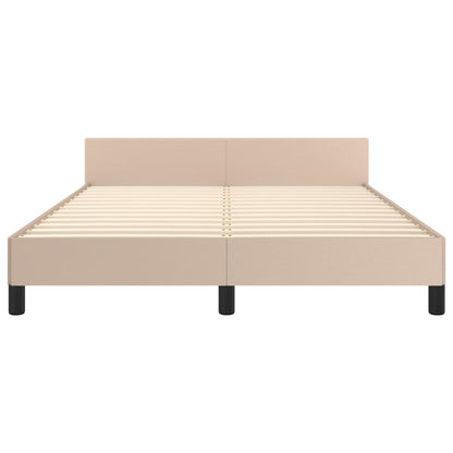 Giroletto con Testiera Cappuccino 140x200 cm in Similpelle | homemem39