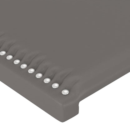Giroletto con Testiera Crema 140x190 cm in Similpelle