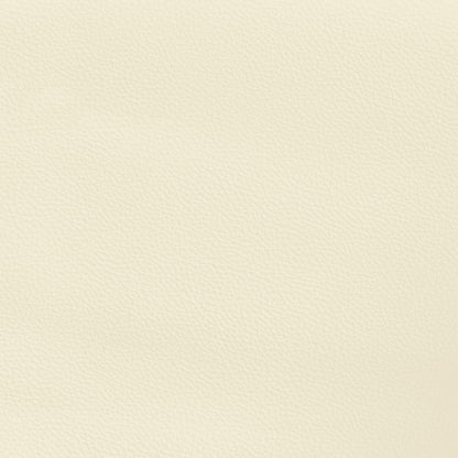 Giroletto con Testiera Crema 90x190 cm in Similpelle