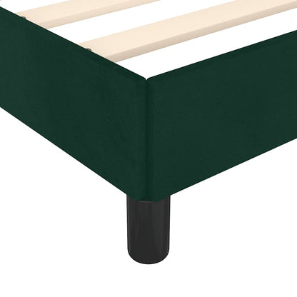 Giroletto con Testiera Verde Scuro 180x200 cm in Velluto | homemem39