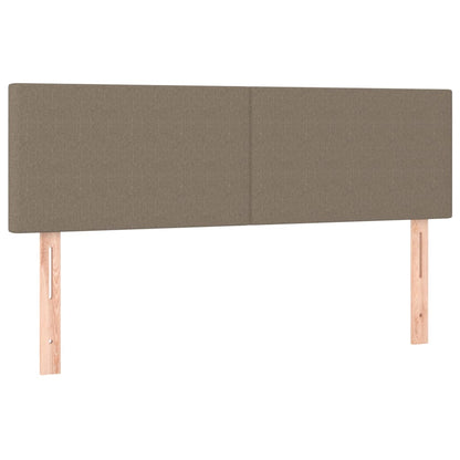 Giroletto a Molle con Materasso Tortora 140x200 cm in Tessuto | homemem39