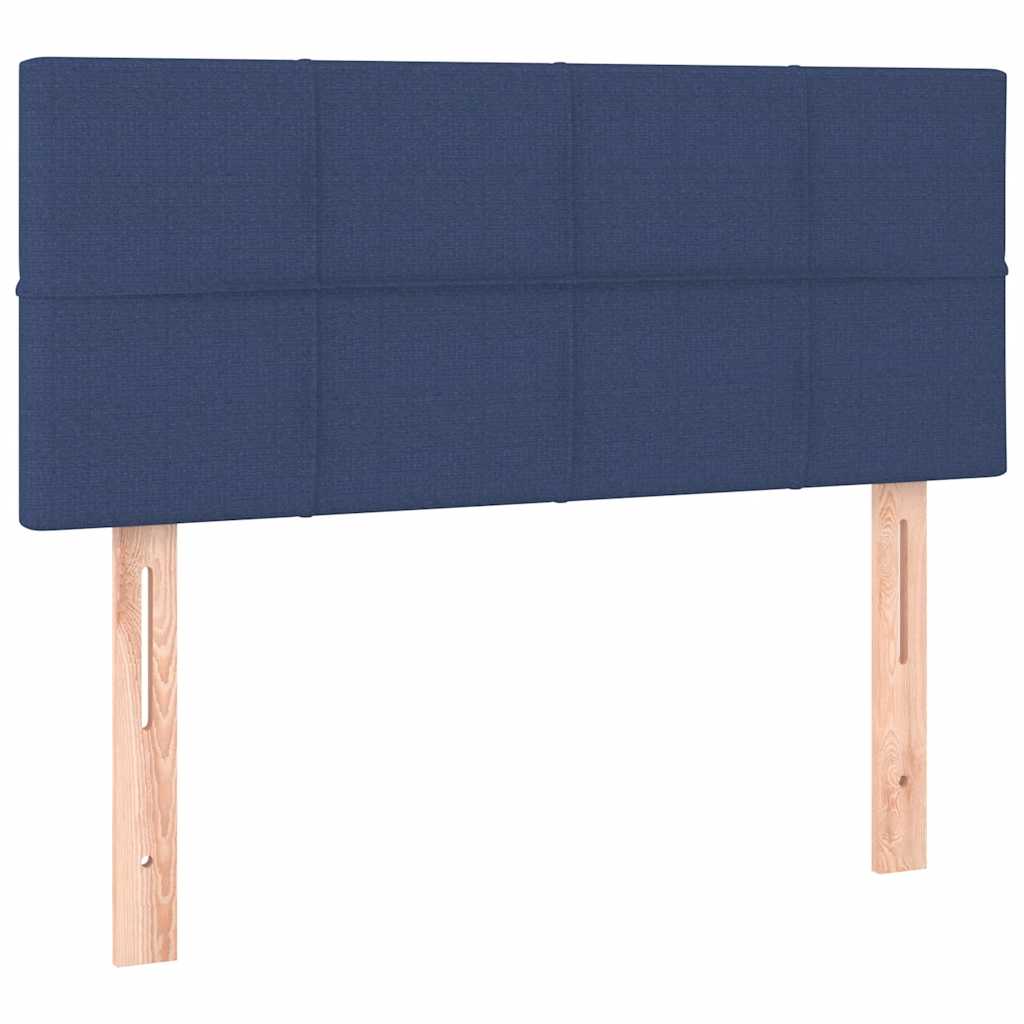 Giroletto a Molle con Materasso Blu 90x190 cm in Tessuto | homemem39