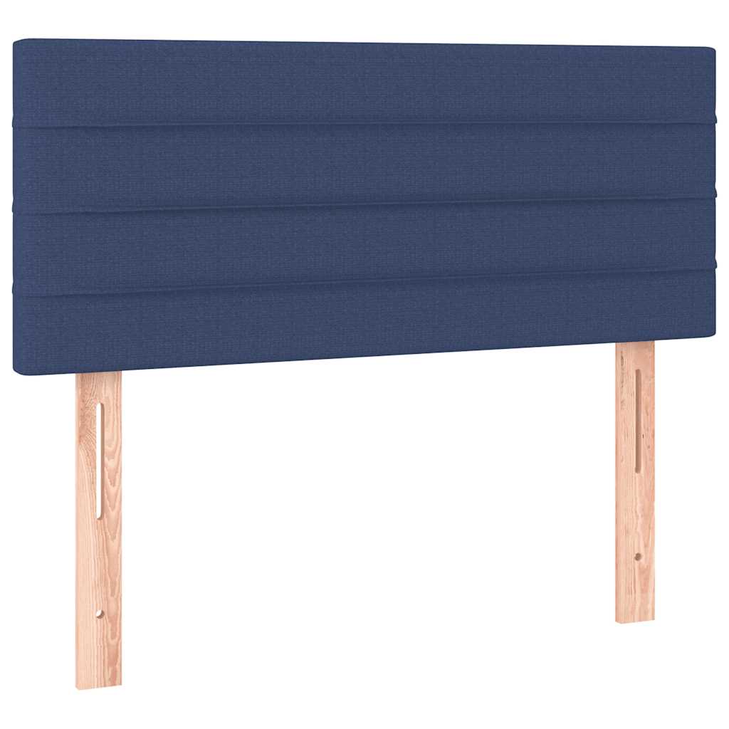 Giroletto a Molle con Materasso Blu 90x190 cm in Tessuto | homemem39
