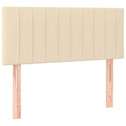 Giroletto a Molle con Materasso Crema 90x200 cm inTessuto