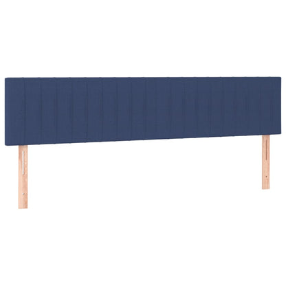 Giroletto a Molle con Materasso Blu 180x200 cm in Tessuto | homemem39
