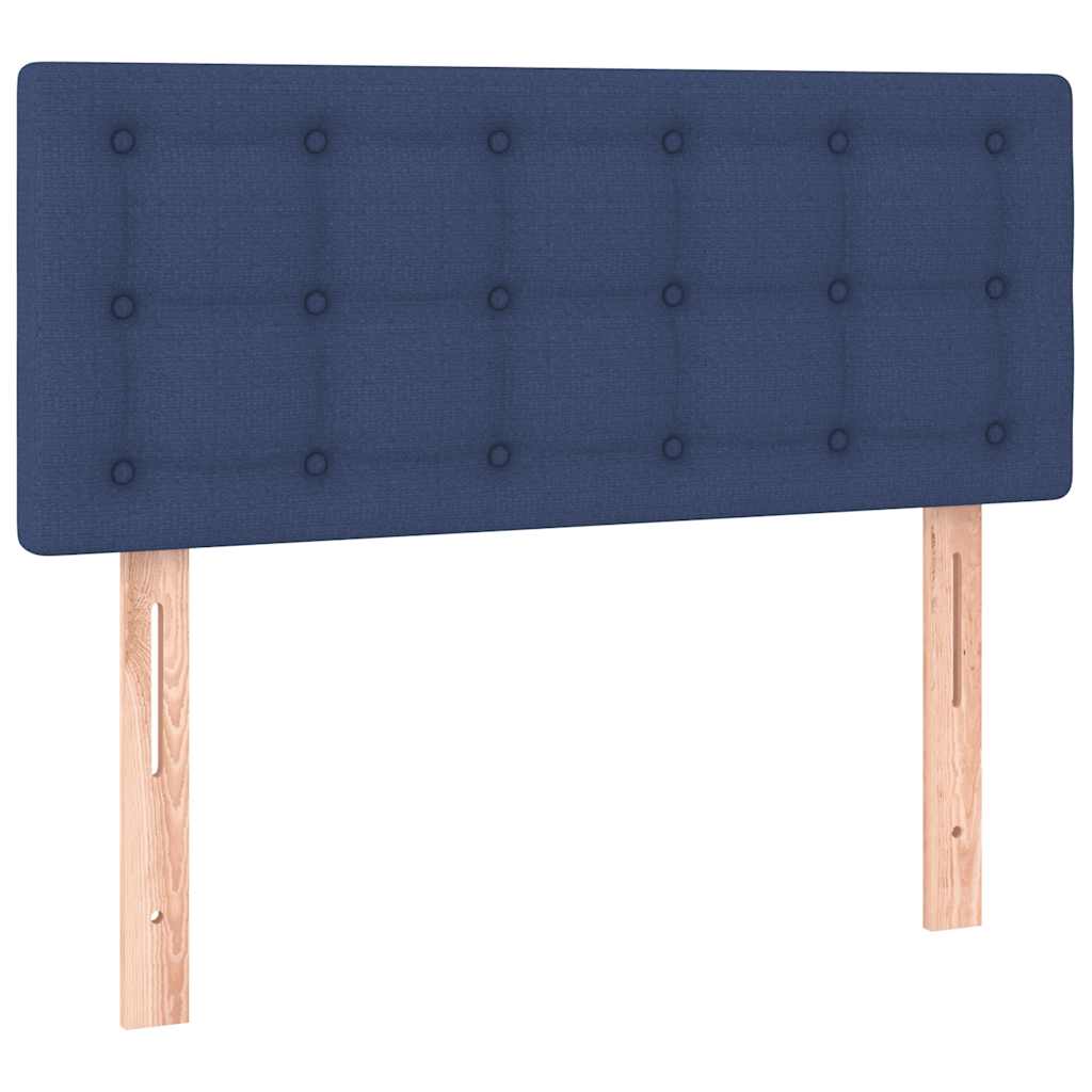 Giroletto a Molle con Materasso Blu 80x200 cm inTessuto | homemem39