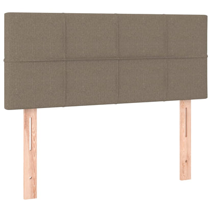 Giroletto a Molle con Materasso Tortora 90x190 cm in Tessuto