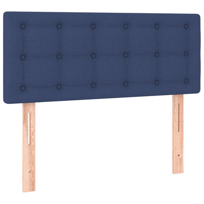 Giroletto a Molle con Materasso Blu 80x200 cm inTessuto