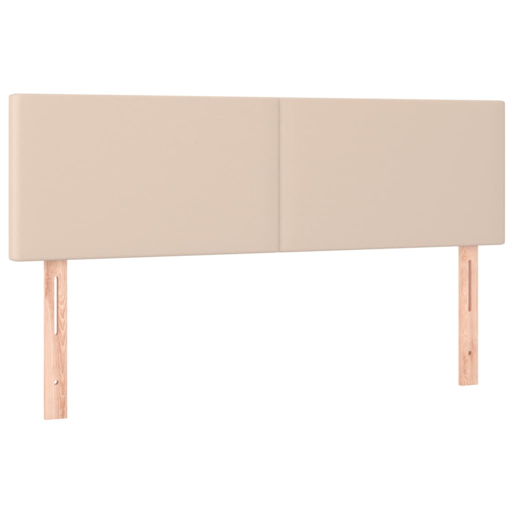 Giroletto a Molle con Materasso Cappuccino 140x200cm Similpelle | homemem39