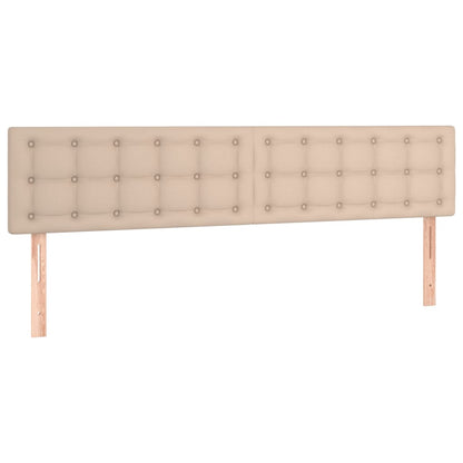 Giroletto a Molle con Materasso Cappuccino 180x200cm Similpelle | homemem39