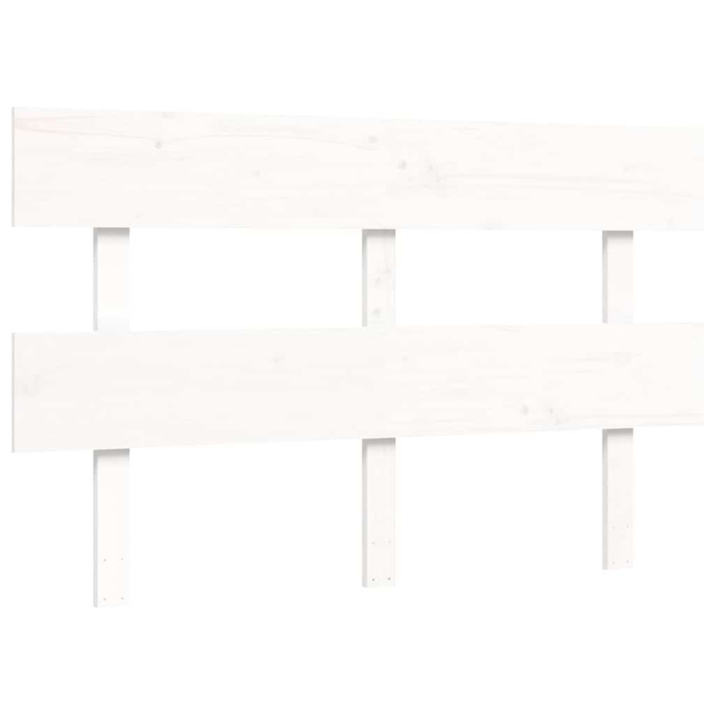 Letto per Anziani Bianco Testiera Small Double Legno Massello | homemem39