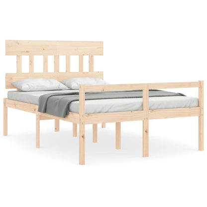 Letto per Anziani con Testiera Small Double in Legno Massello | homemem39