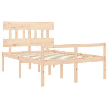 Letto per Anziani con Testiera Small Double in Legno Massello | homemem39