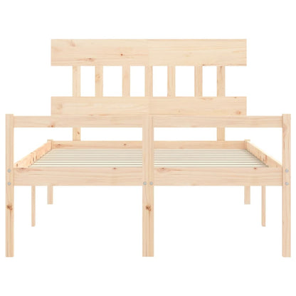Letto per Anziani con Testiera Small Double in Legno Massello | homemem39