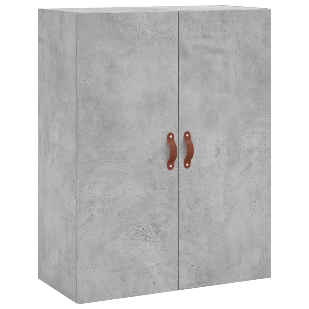 Mobili a Parete 2 pz Grigio Cemento 69,5x34x90 cm - homemem39