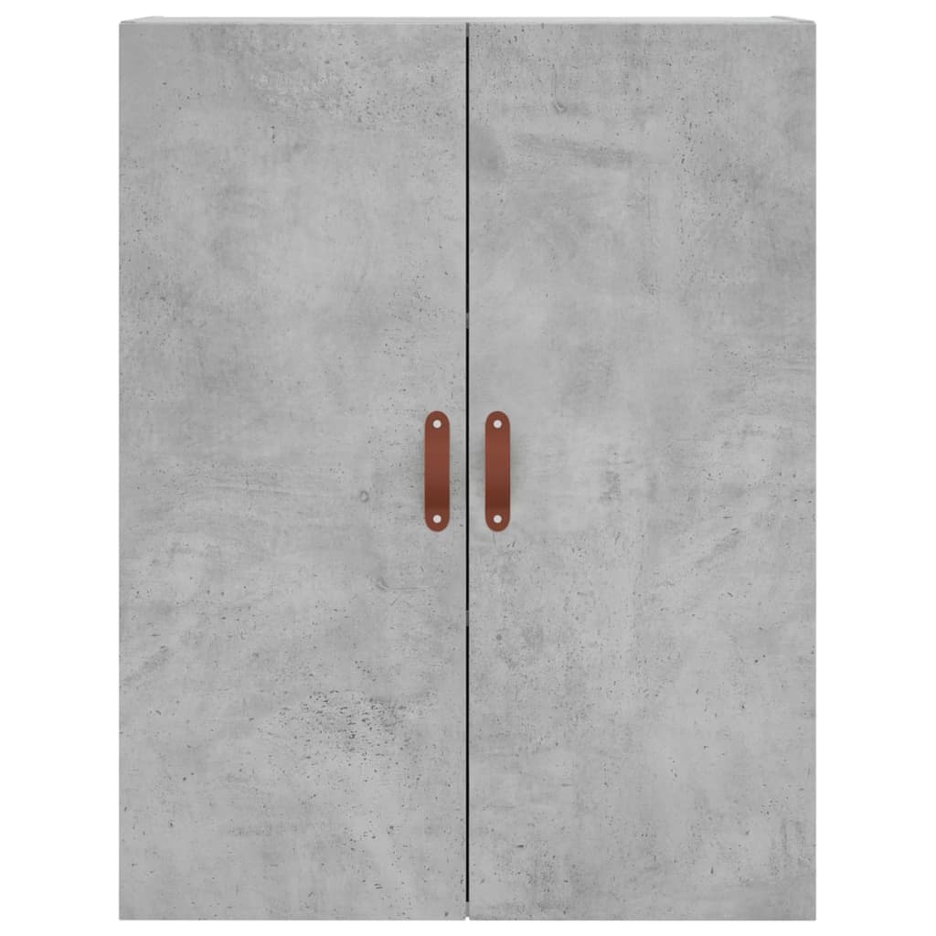 Mobili a Parete 2 pz Grigio Cemento 69,5x34x90 cm - homemem39