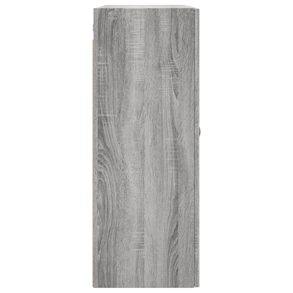 Mobili a Parete 2 pz Grigio Sonoma 69,5x34x90 cm - homemem39