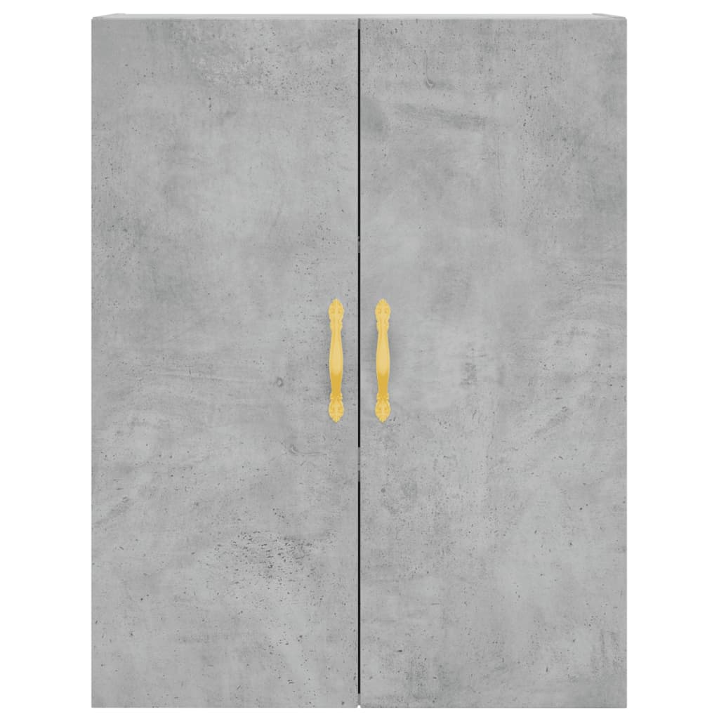Mobili a Parete 2 pz Grigio Cemento 69,5x34x90 cm - homemem39