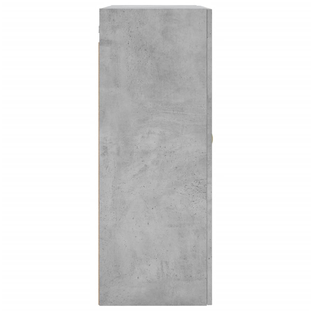 Mobili a Parete 2 pz Grigio Cemento 69,5x34x90 cm - homemem39