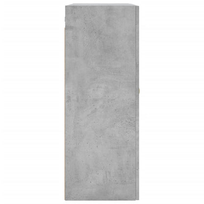 Mobili a Parete 2 pz Grigio Cemento 69,5x34x90 cm - homemem39