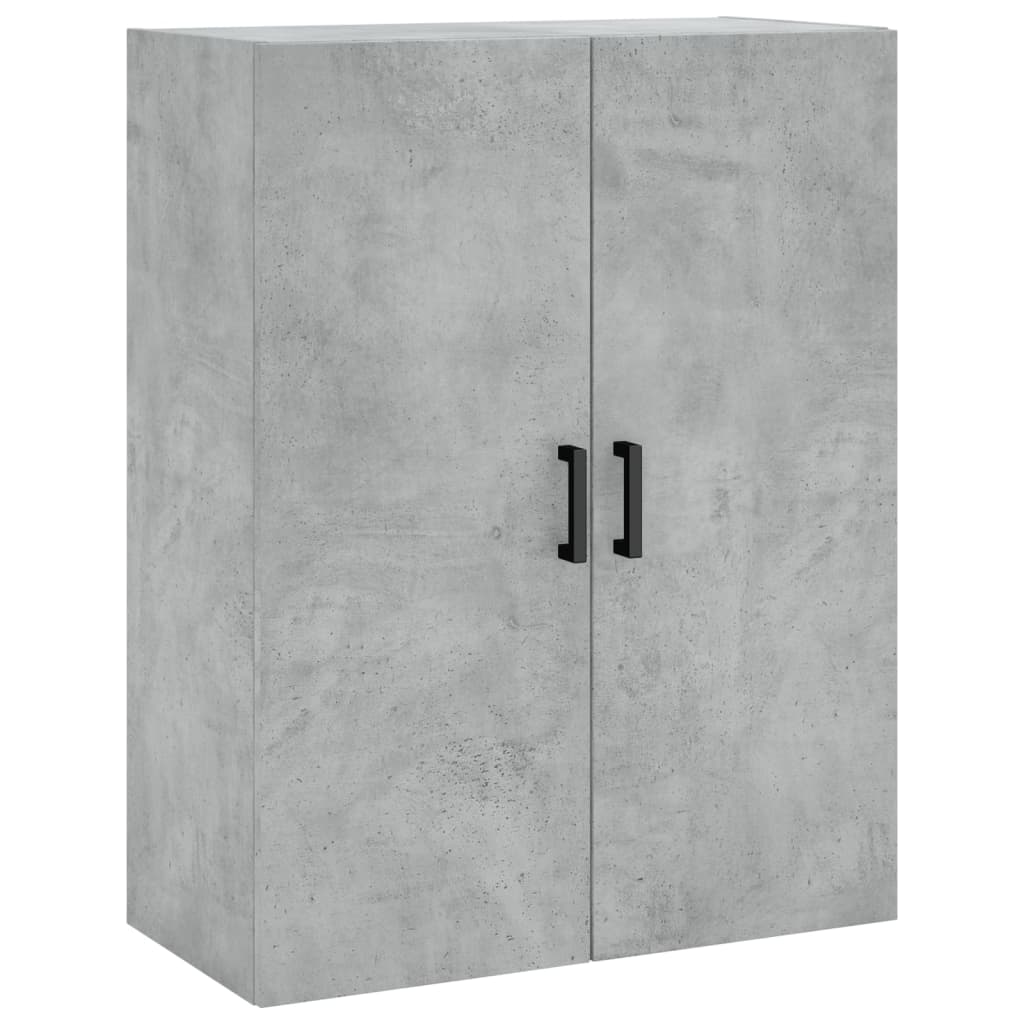 Mobili a Parete 2 pz Grigio Cemento 69,5x34x90 cm - homemem39