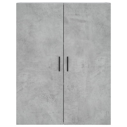 Mobili a Parete 2 pz Grigio Cemento 69,5x34x90 cm