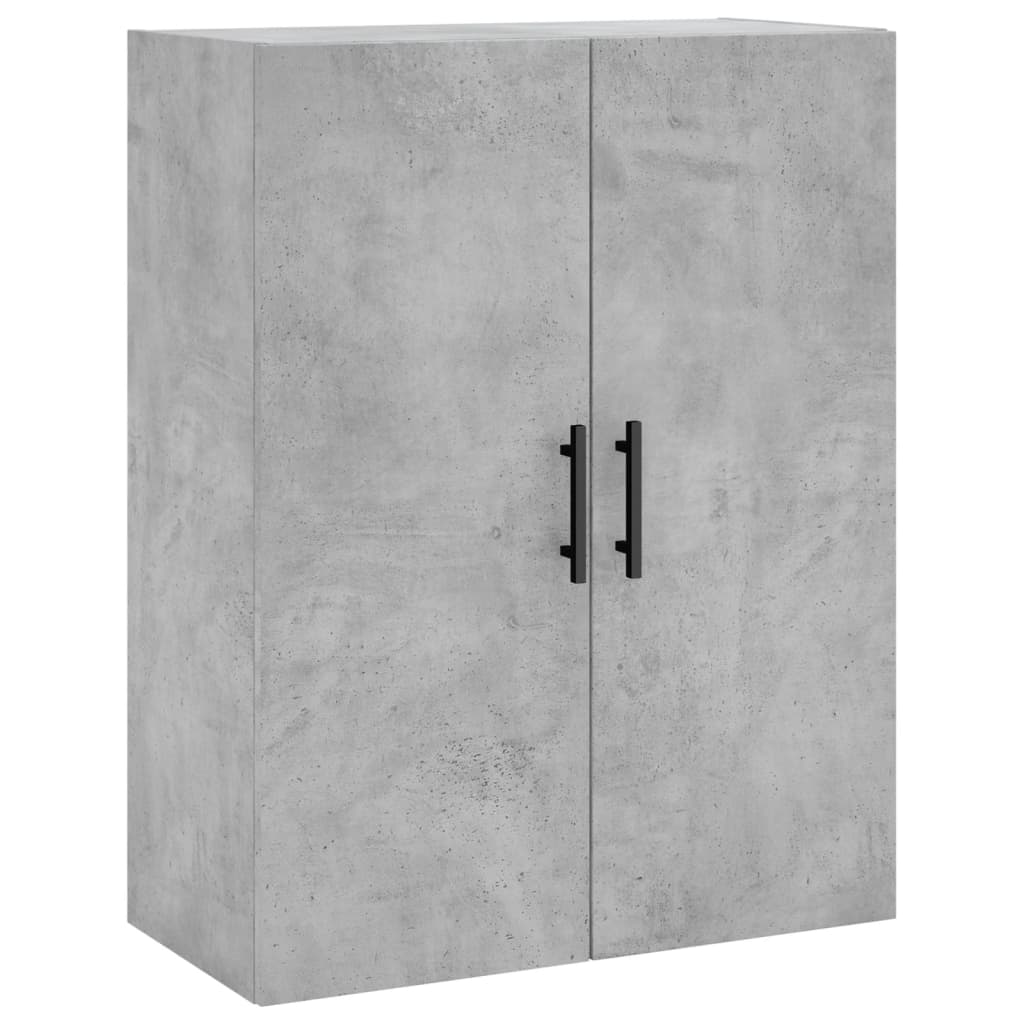 Mobili a Parete 2 pz Grigio Cemento 69,5x34x90 cm - homemem39