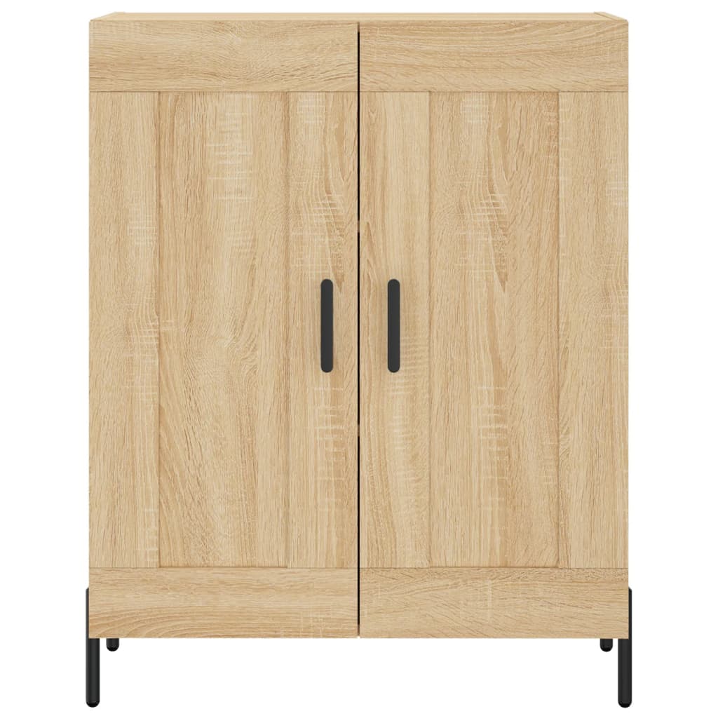 Credenza Rovere Sonoma 69,5x34x180 cm in Legno Multistrato