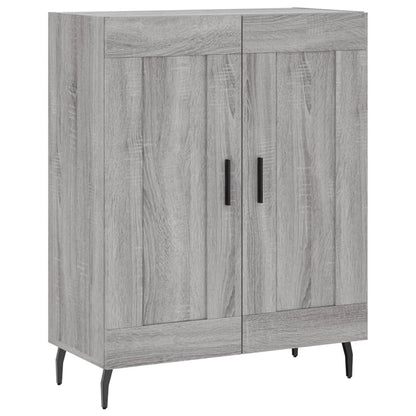 Credenza Grigio Sonoma 69,5x34x180 cm in Legno Multistrato - homemem39