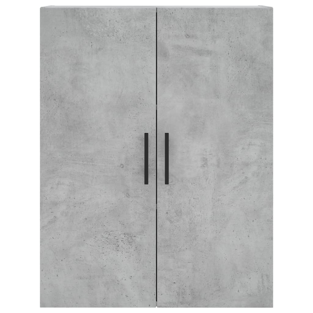 Credenza Grigio Cemento 69,5x34x180 cm in Legno Multistrato - homemem39
