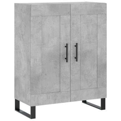 Credenza Grigio Cemento 69,5x34x180 cm in Legno Multistrato - homemem39