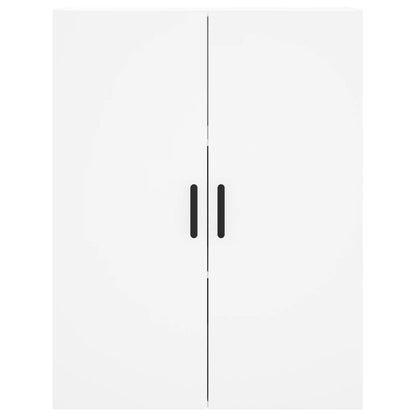 Credenza Bianca 69,5x34x180 cm in Legno Multistrato - homemem39