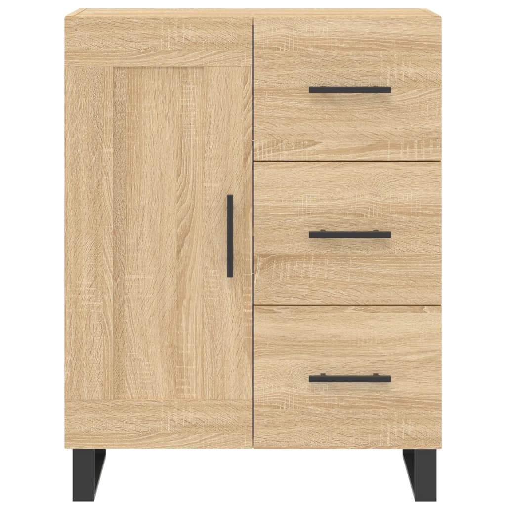Credenza Rovere Sonoma 69,5x34x180 cm in Legno Multistrato - homemem39