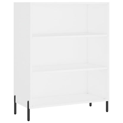 Credenza Bianca 69,5x34x180 cm in Legno Multistrato - homemem39