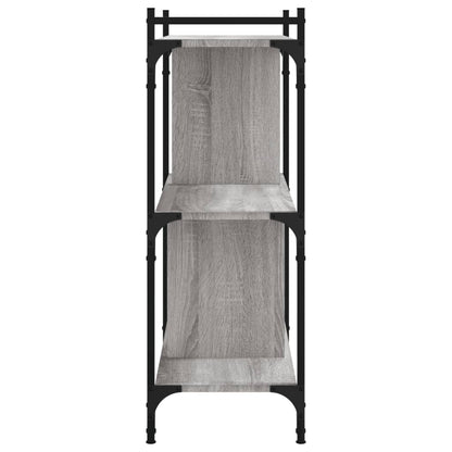 Libreria Grigio Sonoma 3 Ripiani 76x32x88 cm Legno Multistrato | homemem39