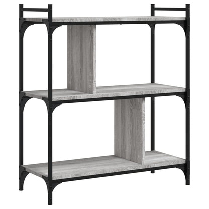 Libreria Grigio Sonoma 3 Ripiani 76x32x88 cm Legno Multistrato | homemem39