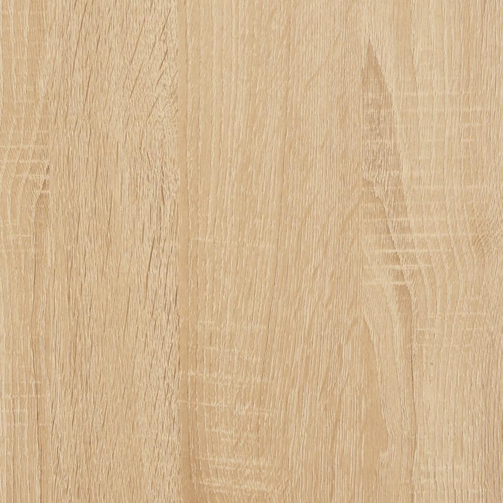 Libreria Rovere Sonoma 6 Ripiani 76x32x192 cm Legno Multistrato