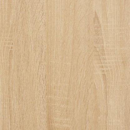 Libreria Rovere Sonoma 6 Ripiani 76x32x192 cm Legno Multistrato