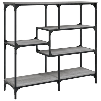 Tavolo Consolle Grigio Sonoma 103x32x95 cm in Legno Multistrato | homemem39